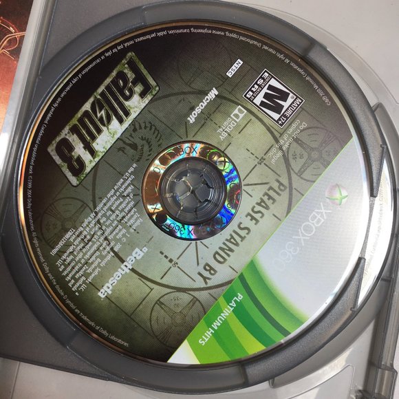 X Box 360 Fallout 3 & Oblivion Double Pack Games - Picture 5 of 8